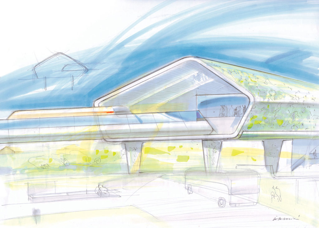 The project Bologna Airport Shuttle Marconi Express